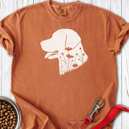 Labrador Flowers Premium Tee Yam