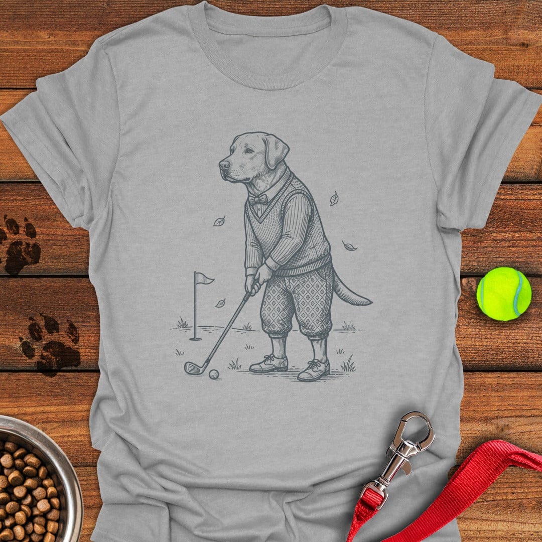Labrador Golfer Sport Grey