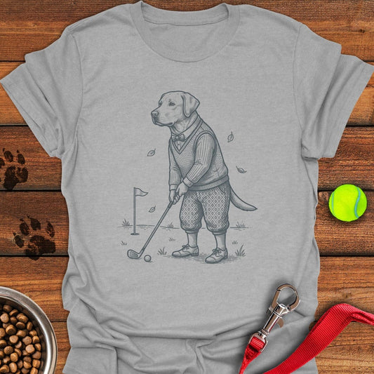 Labrador Golfer Sport Grey