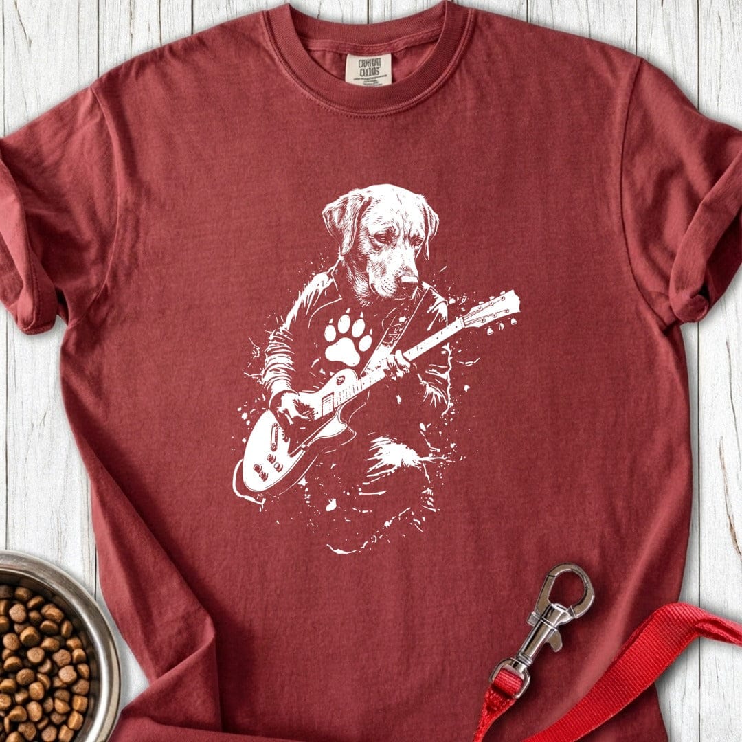 Labrador Guitar Premium Tee Brick