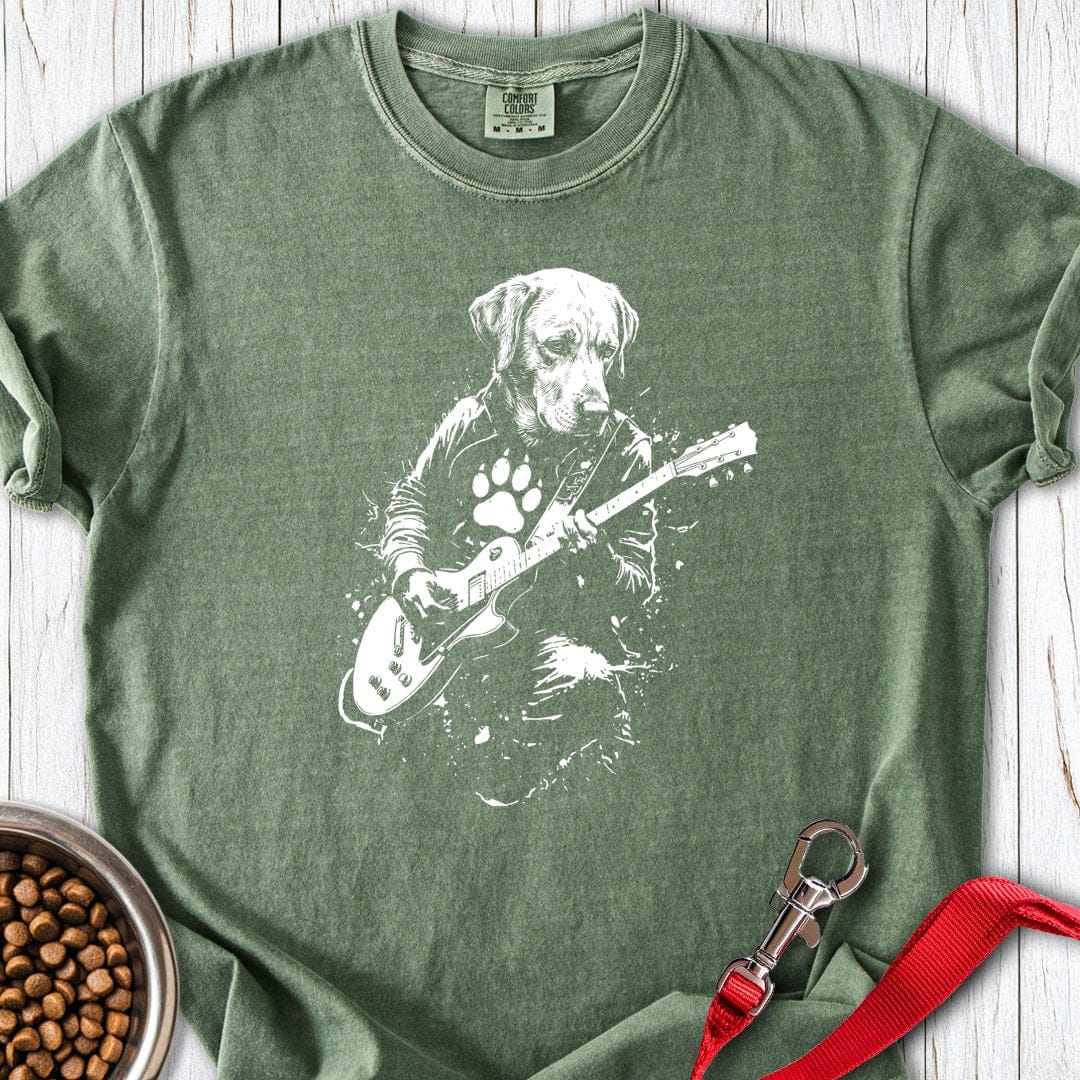 Labrador Guitar Premium Tee Moss