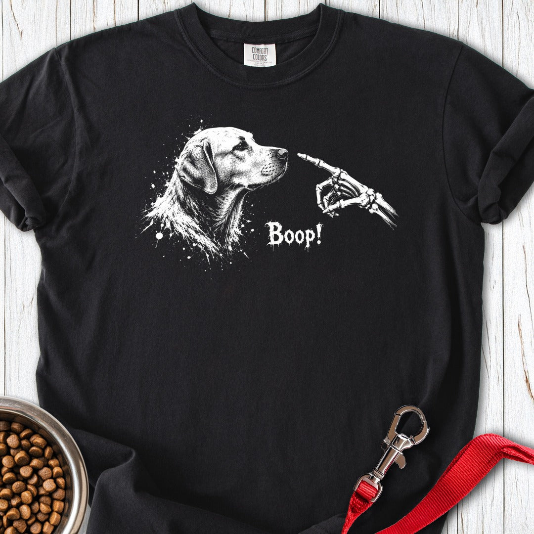 Labrador Halloween Boop Premium Tee Black