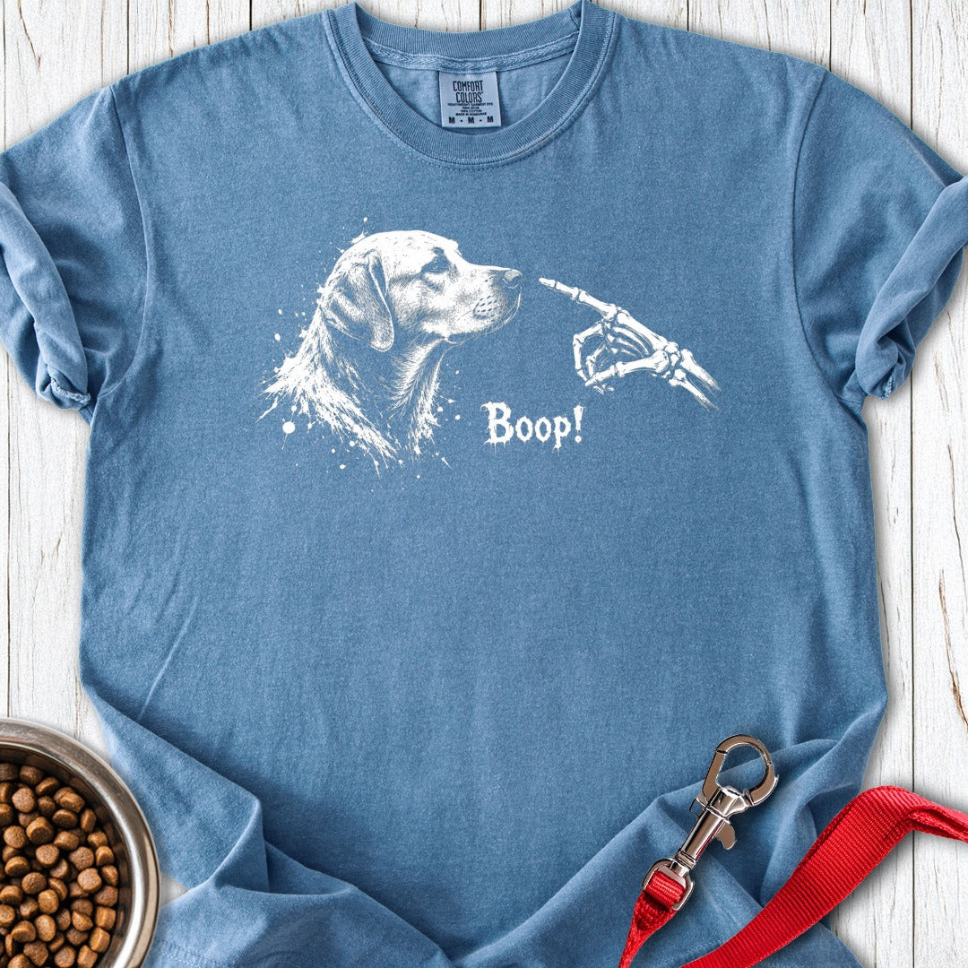 Labrador Halloween Boop Premium Tee Blue Jean