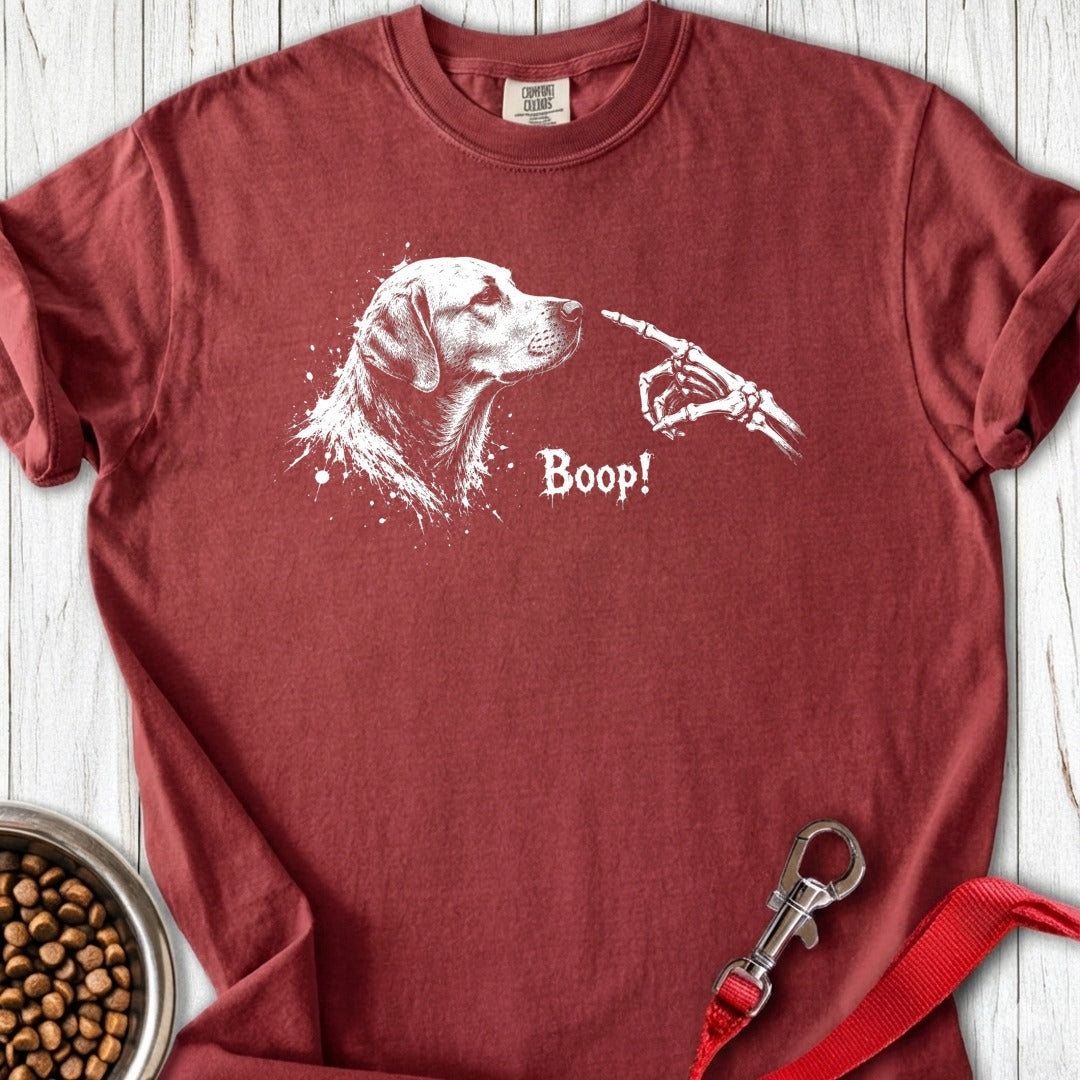 Labrador Halloween Boop Premium Tee Brick
