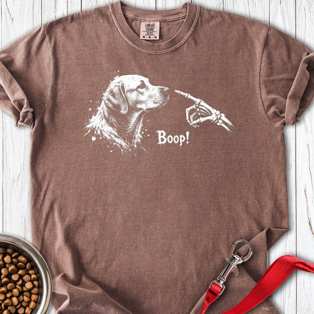 Labrador Halloween Boop Premium Tee Espresso