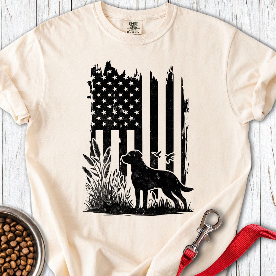 Labrador Hunting Premium Tee Ivory