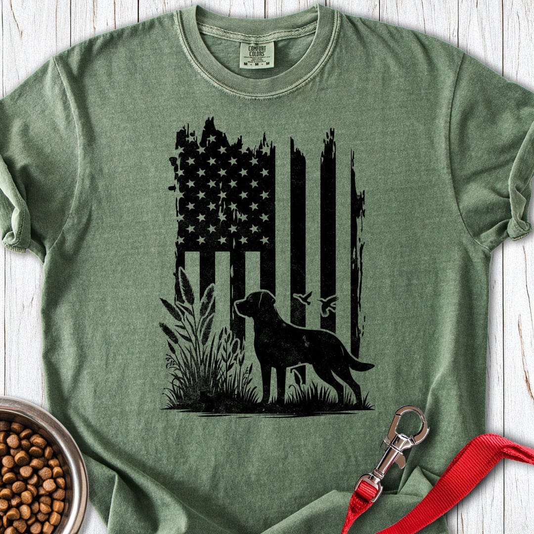 Labrador Hunting Premium Tee Moss