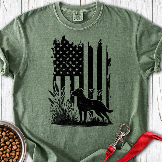 Labrador Hunting Premium Tee Moss