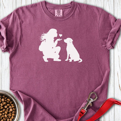 Labrador Kiss Premium Tee Berry