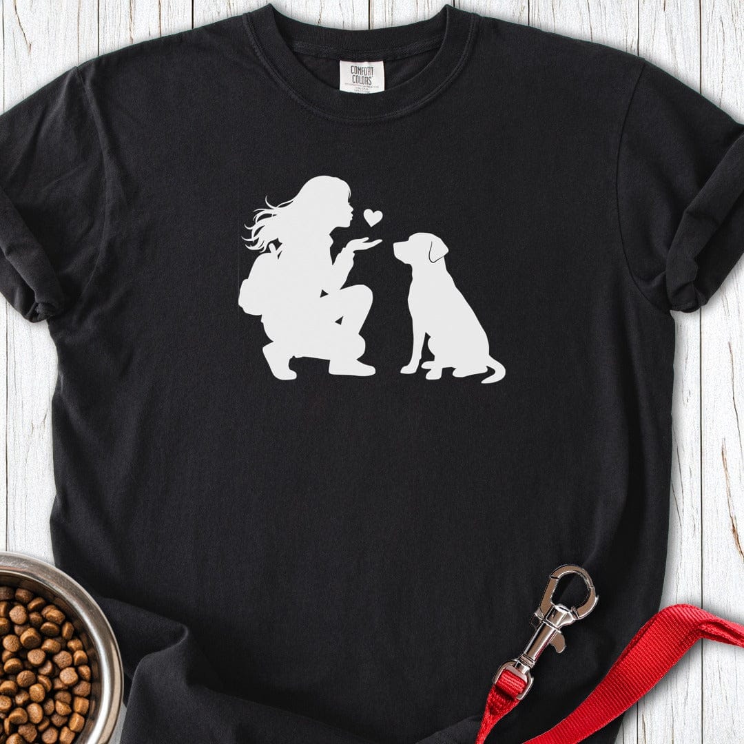 Labrador Kiss Premium Tee Black