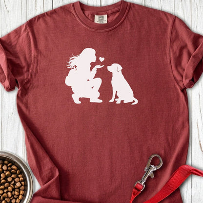 Labrador Kiss Premium Tee Brick
