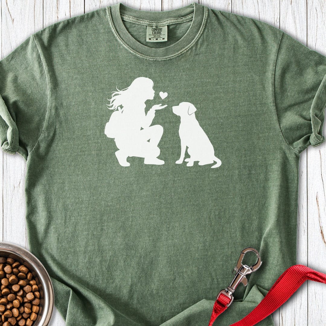 Labrador Kiss Premium Tee Moss