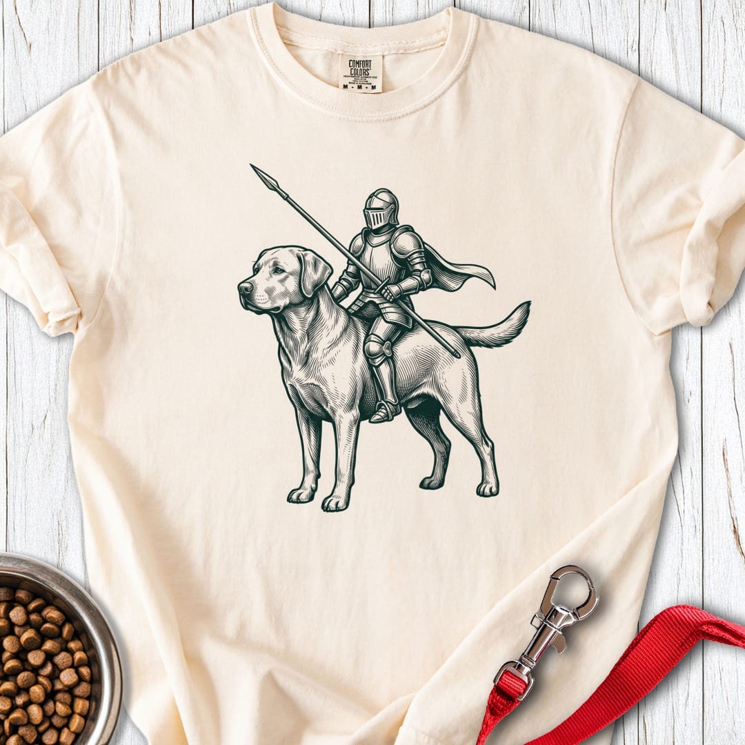 Labrador Knight Premium Tee Ivory