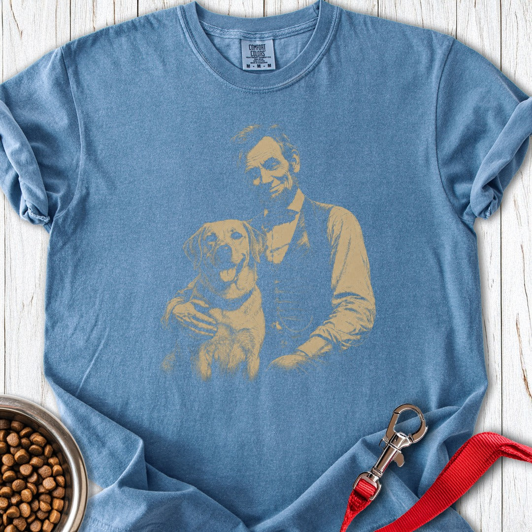 Labrador Lincoln Premium Tee Blue Jean