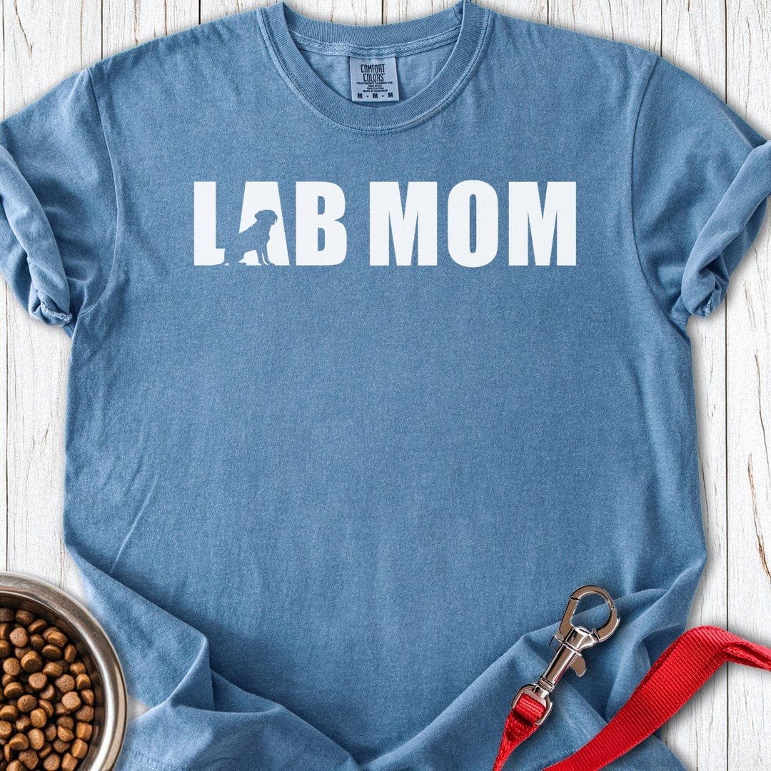 Labrador Mom Premium Tee Blue Jean