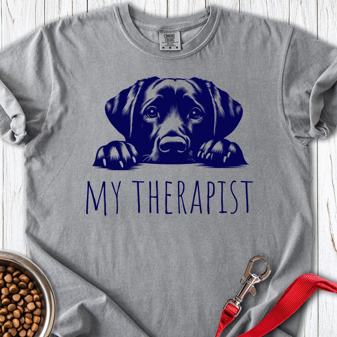Labrador My Therapist Grey