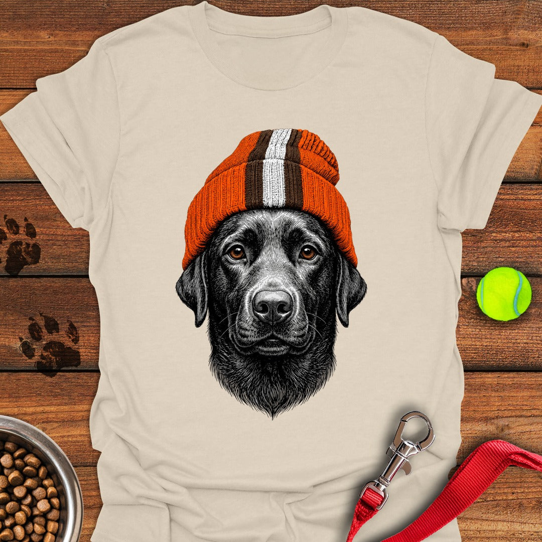 Labrador Orange Brown Beanie Natural