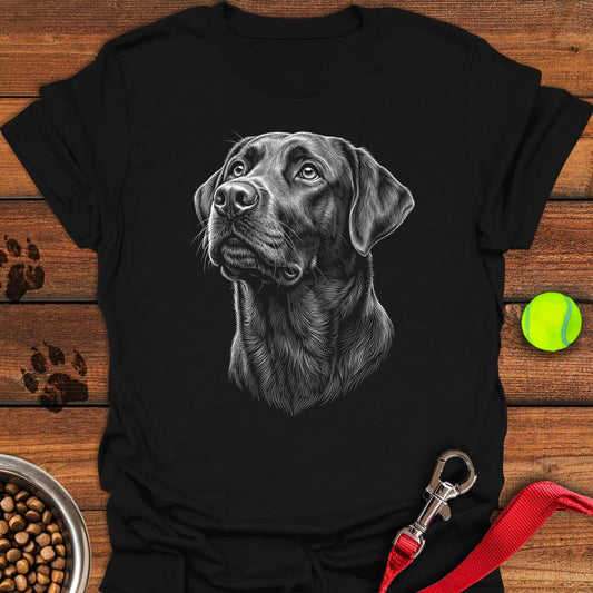 Labrador Portrait Black