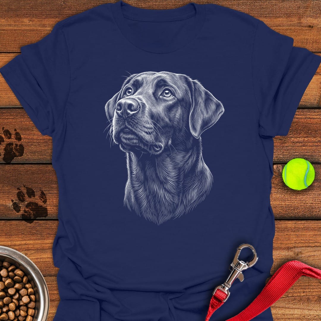 Labrador Portrait Navy