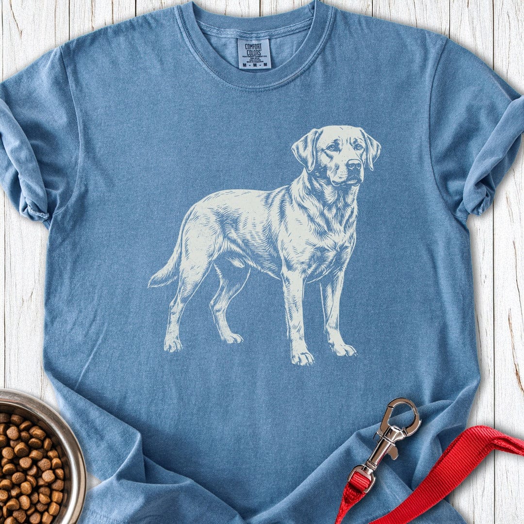 Labrador Premium Tee Blue Jean