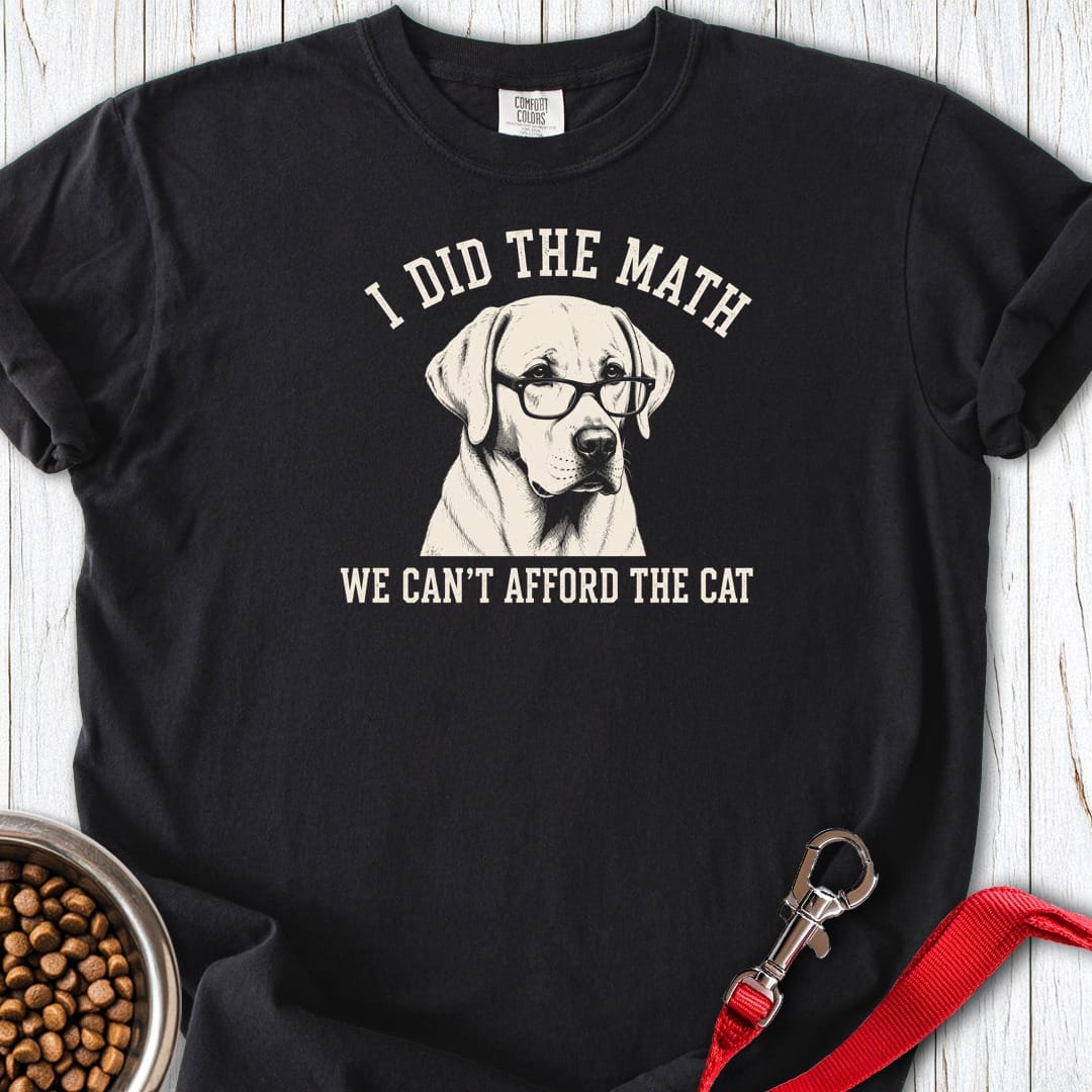 Labrador Retriever Ban the Cat Premium Tee Black