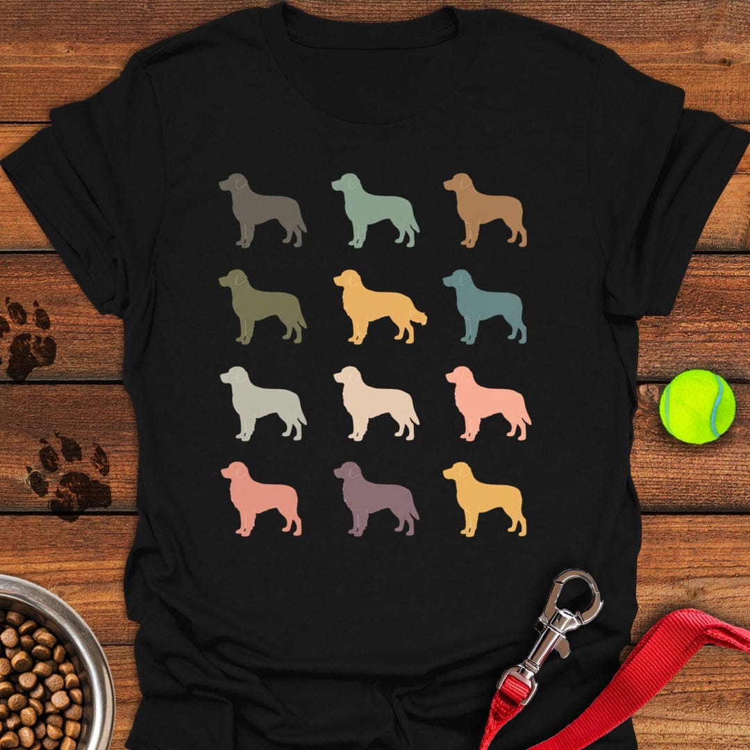 Labrador Silhouettes Black