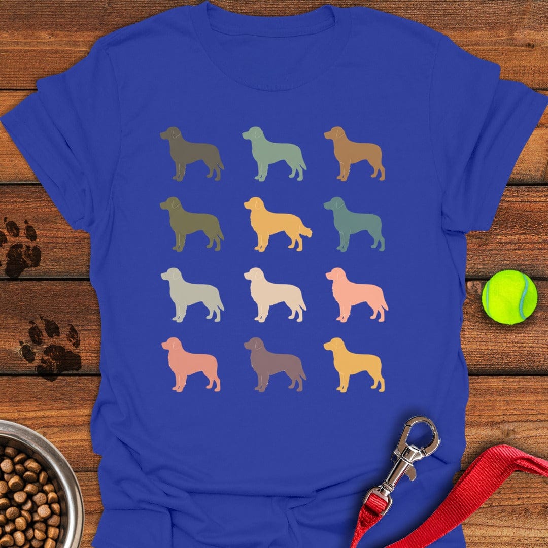 Labrador Silhouettes Royal