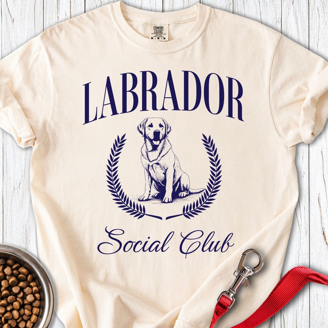Labrador Social Club Premium Tee Ivory
