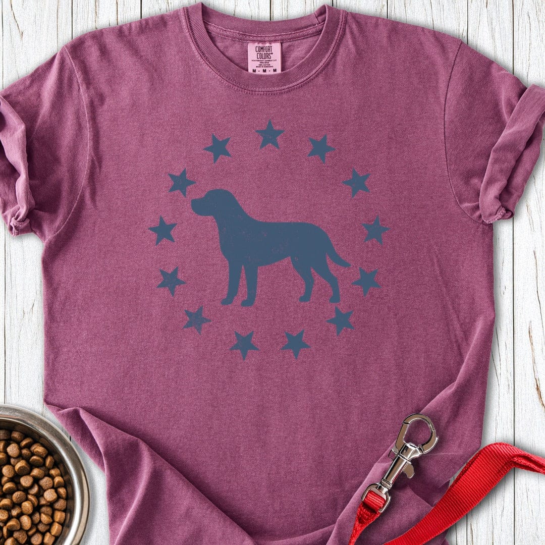 Labrador Stars Premium Tee Berry