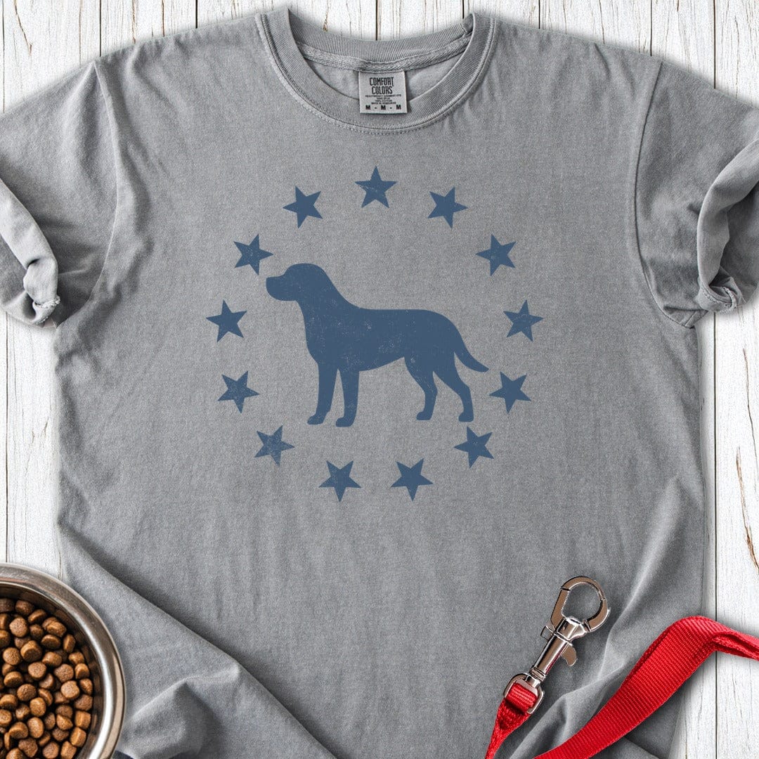 Labrador Stars Premium Tee Grey