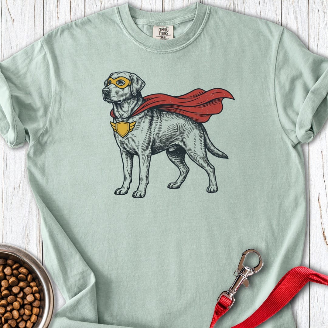 Labrador Superhero Premium Tee Bay