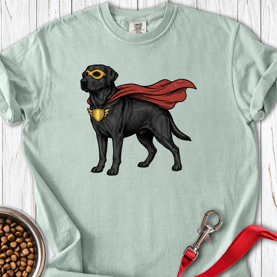 Labrador Superhero Premium Tee Bay