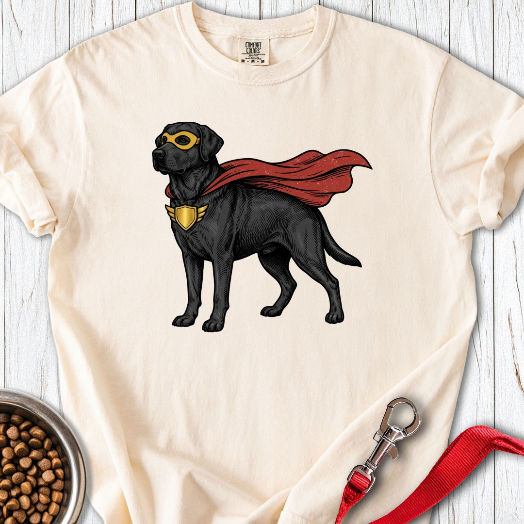 Labrador Superhero Premium Tee Ivory
