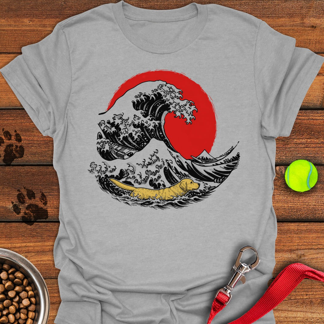 Labrador Swimming Sport Grey