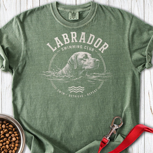 Labrador Swimming Club Premium Tee Moss