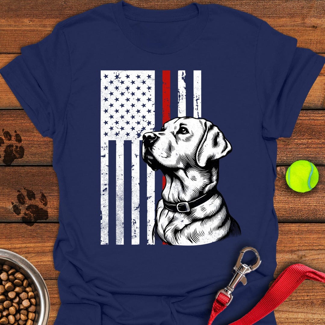 Labrador Thin Red Line Navy