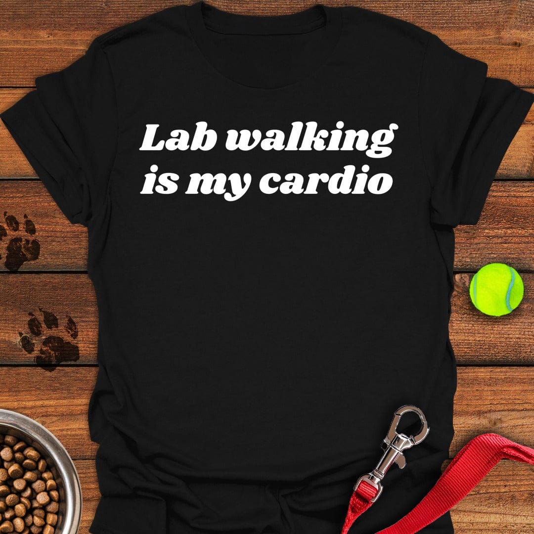 Labrador Walking Black