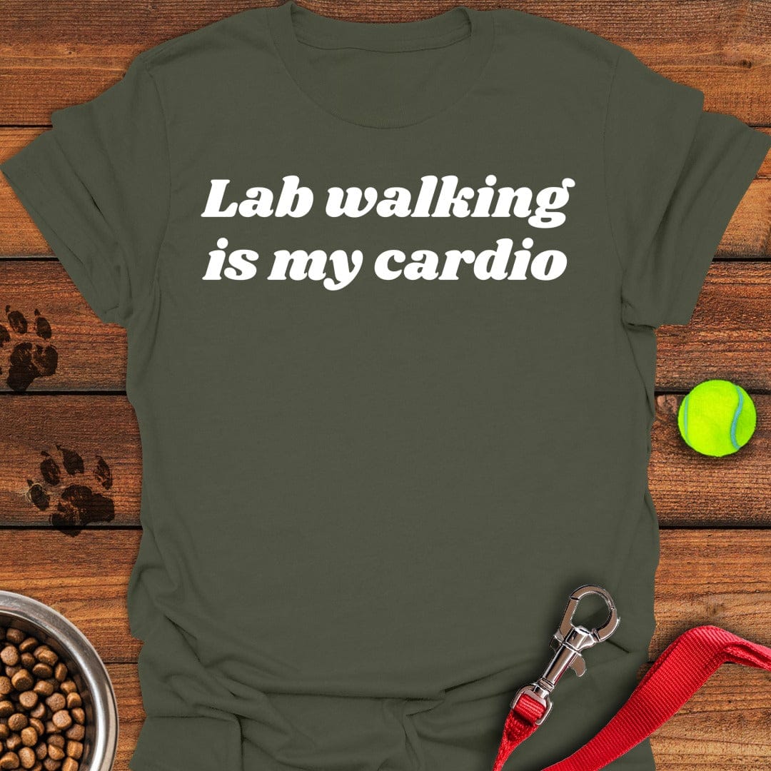 Labrador Walking Military Green