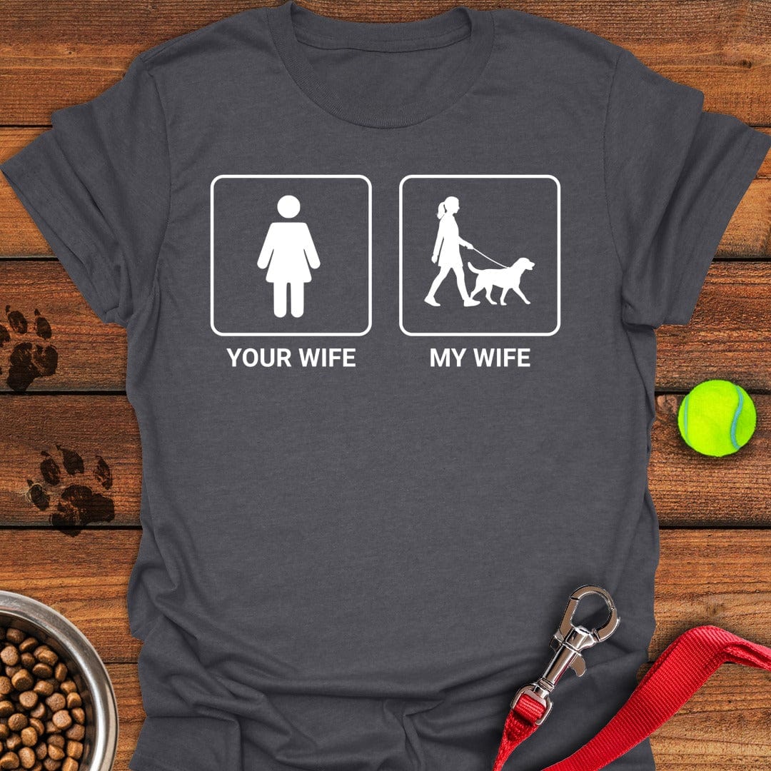 Labrador Wife Dark Heather