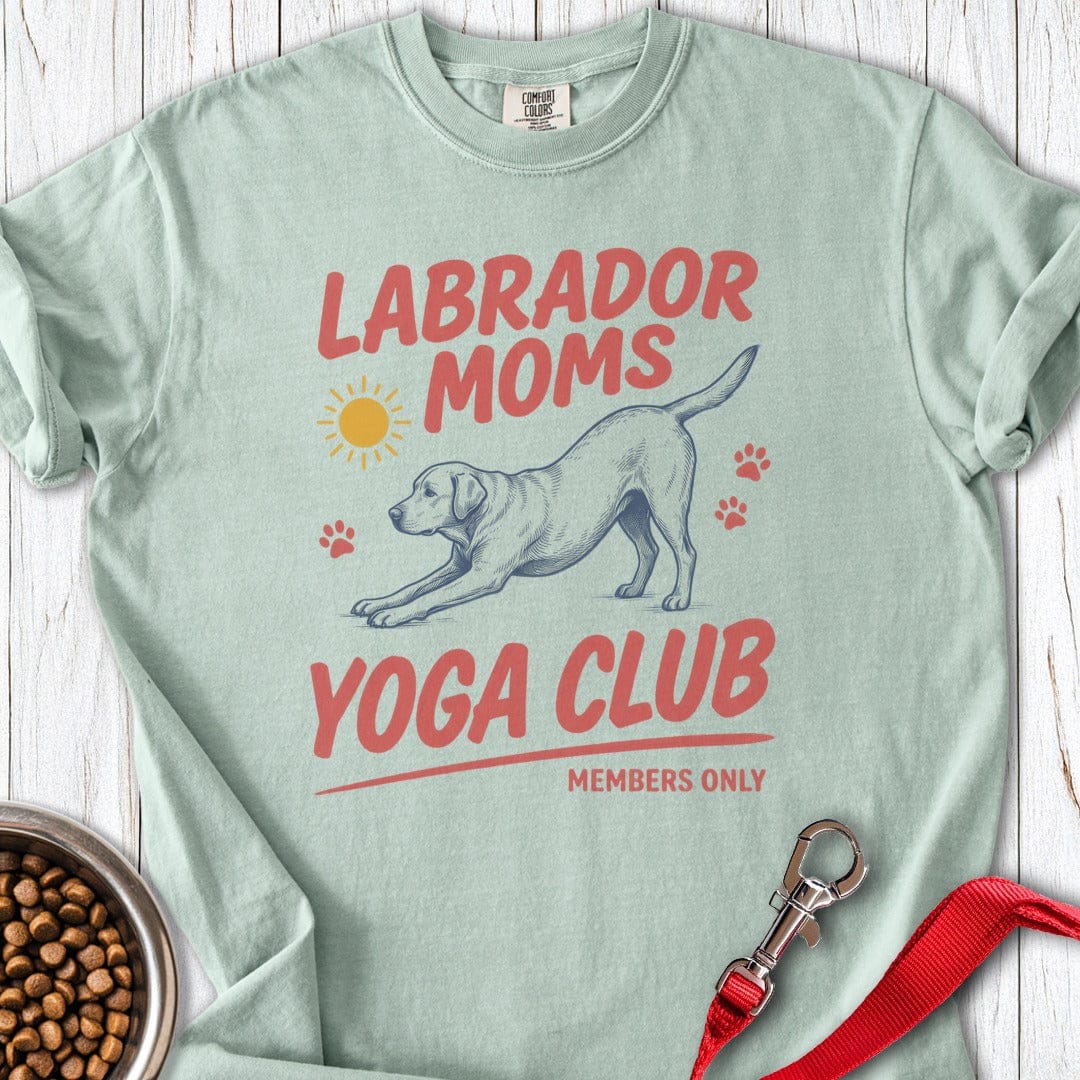 Labrador Yoga Club Premium Tee Bay