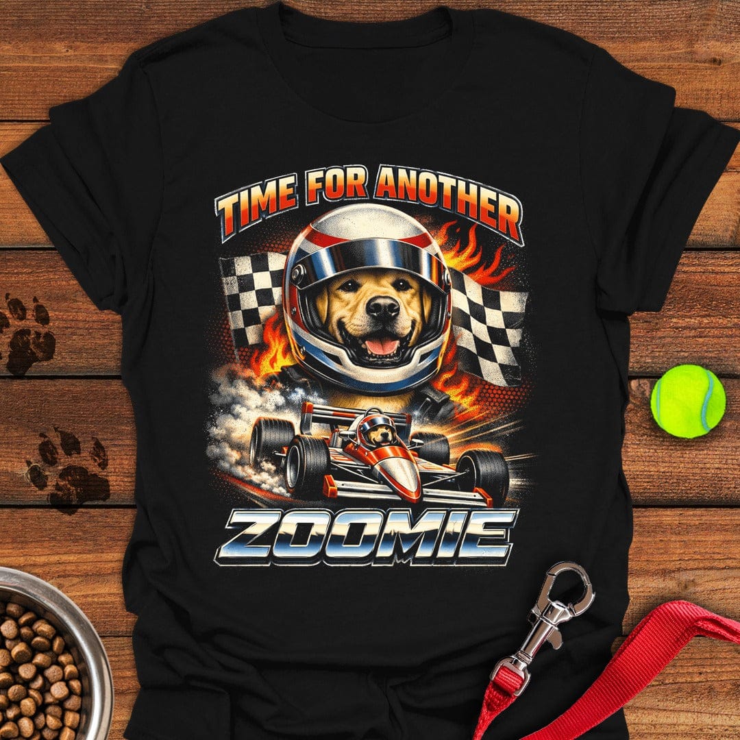 Labrador Zoomies Race 80's Black