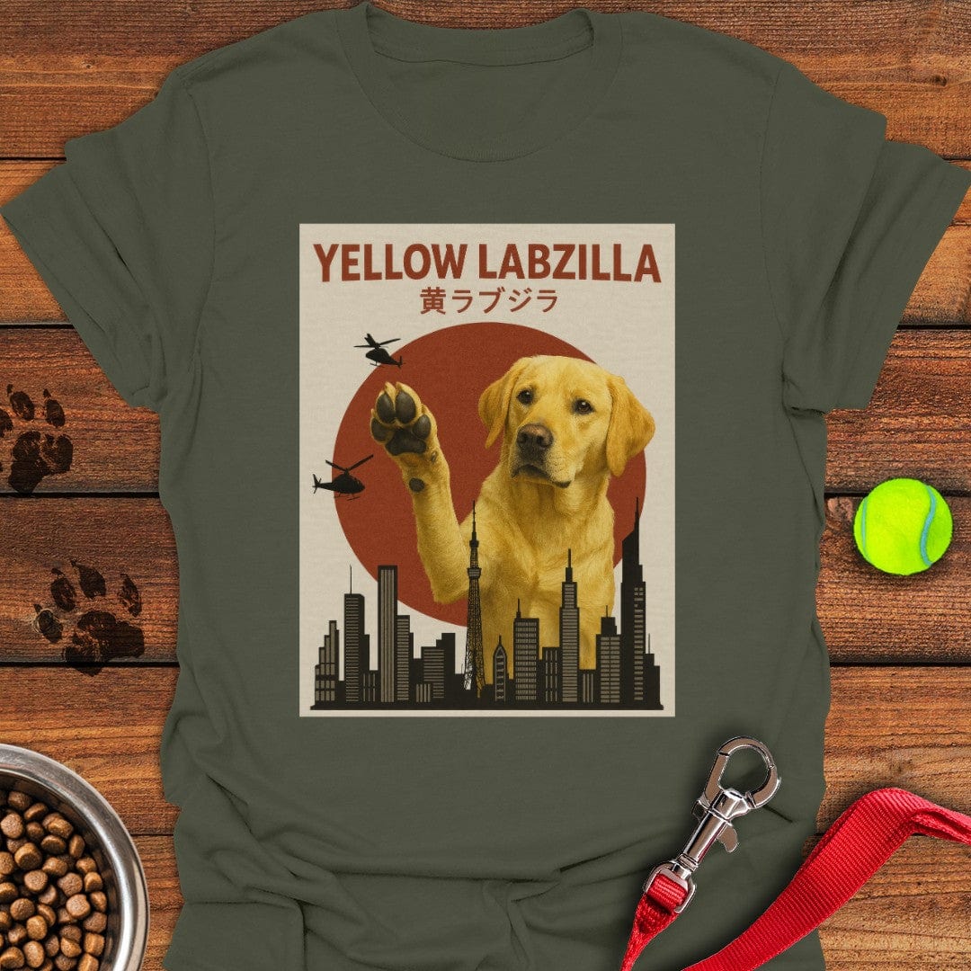 Yellow Labzilla T-Shirt