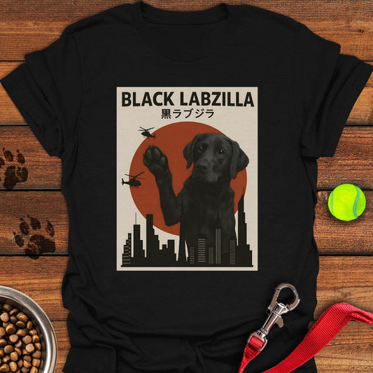 Black Labzilla T-Shirt Black