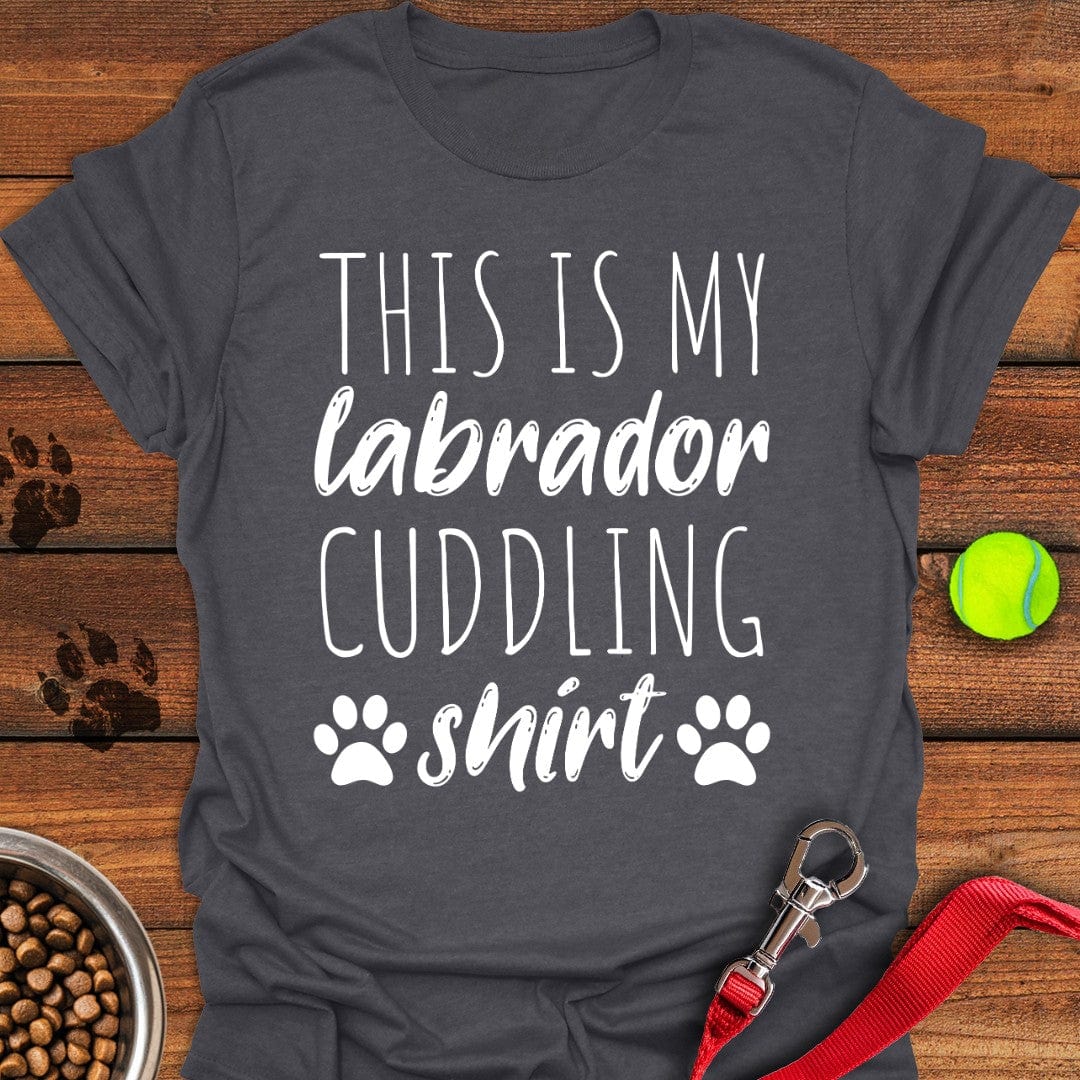 Labrador Cuddling T-Shirt