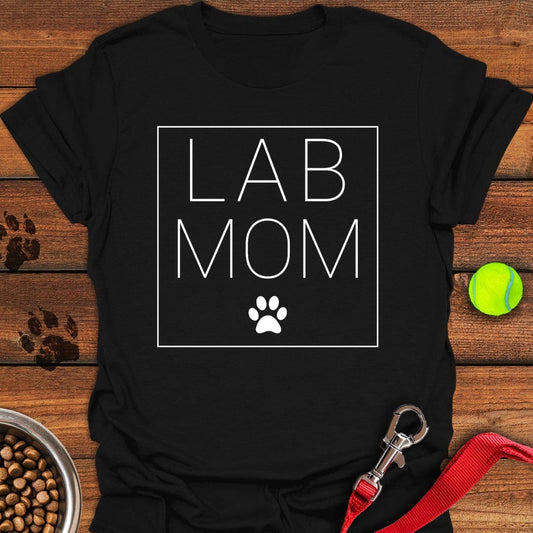 Labrador Mom T-Shirt Black