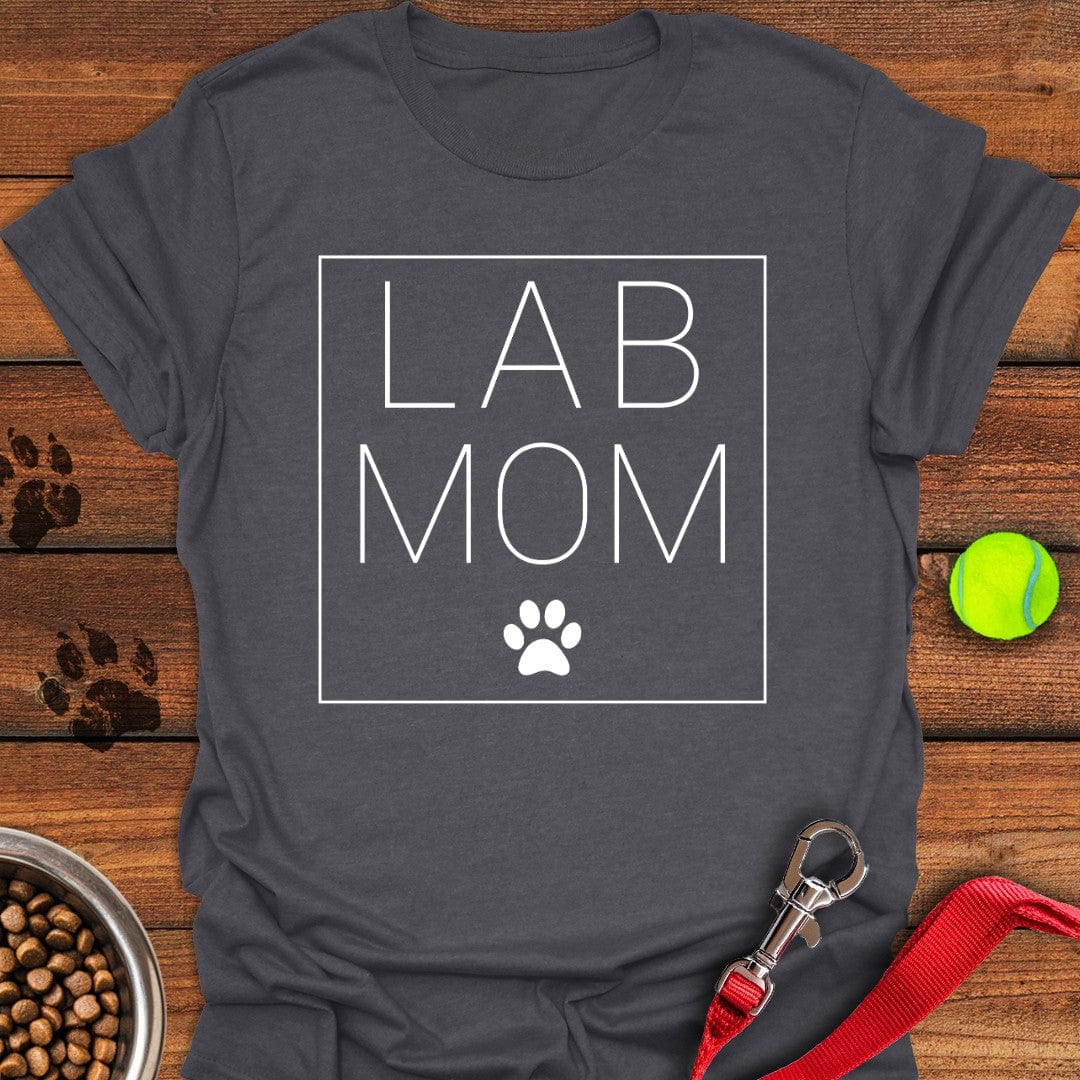 Labrador Mom T-Shirt Dark Heather