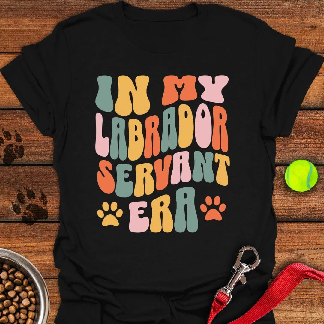 In My Labrador Servant Era T-Shirt Black