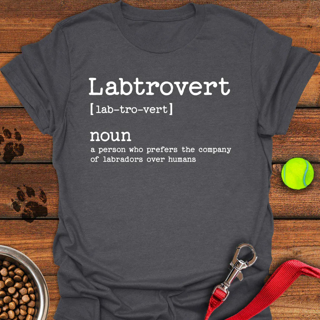Labtrovert Tee Dark Heather