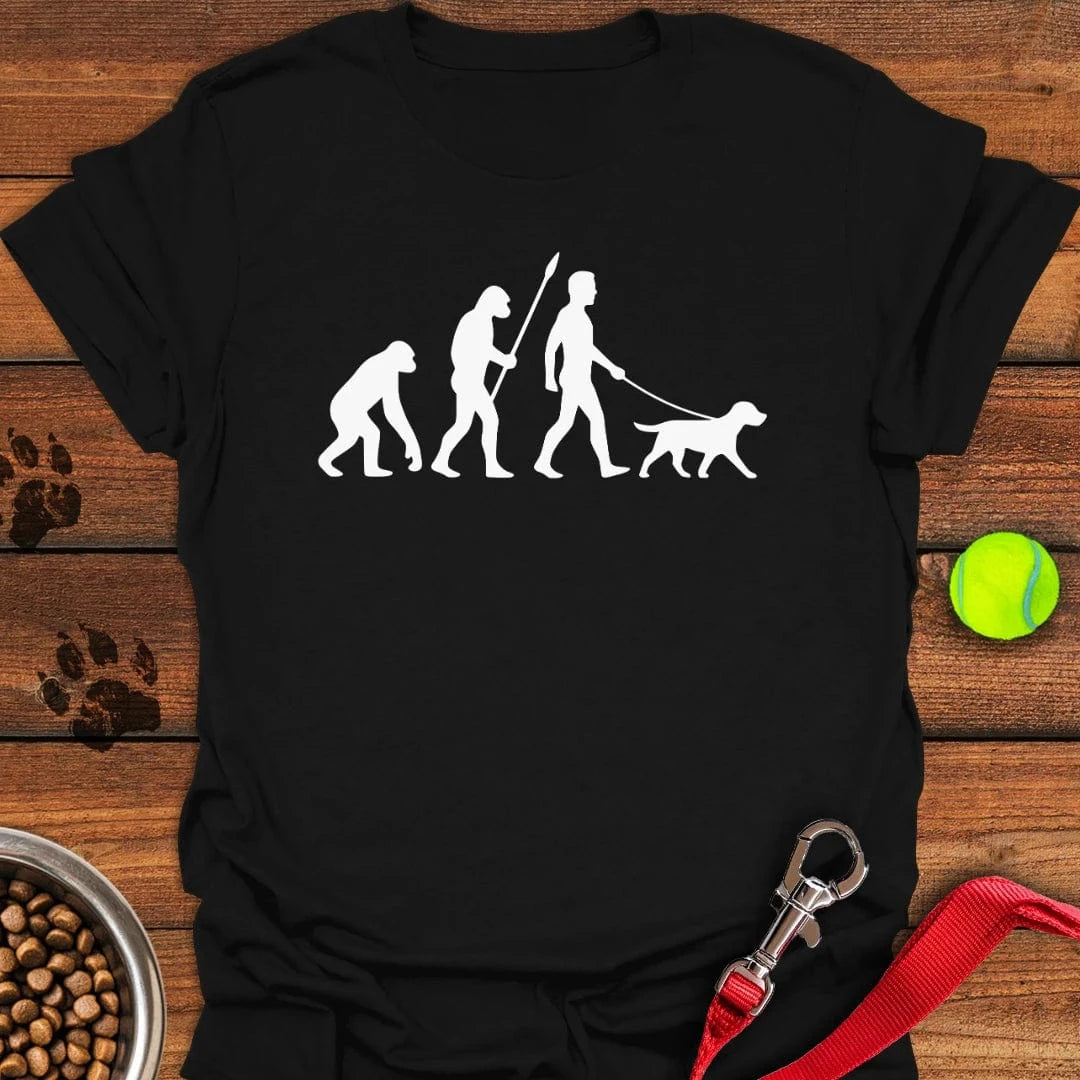 Labrador Evolution Walking T-Shirt Black