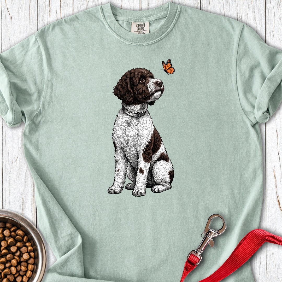 Lagotto Butterfly Premium Tee Bay